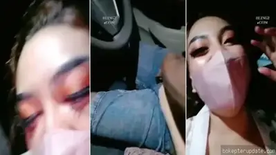 Cewek cakep doyan kasar godain abang sopir