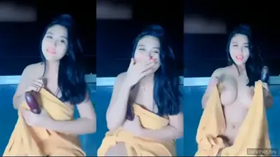 Cewek Dada Besar Coli Pakai Sextoy Bikin Gairah Meledak