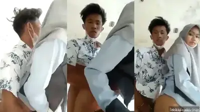 Jilbab SMA Dientot Pacar di Tempat Sepi Sampe Crott Dalem